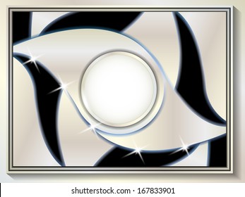 Background for a card in the color white gold