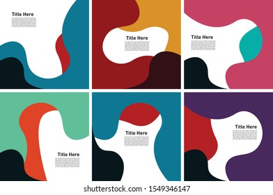 Background card template design, for business, etc