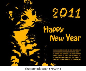background with the cat the best character in 2011