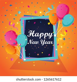 
Background Celebrate New Year Vector Illustration