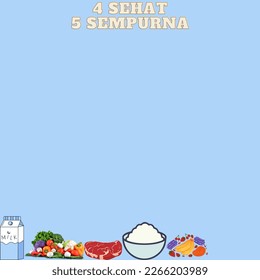 Background Celebrate Nutrition Day Template