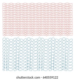 Background for certificate, voucher,note,guilloche pattern,