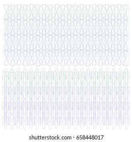Background for certificate, voucher,note,guilloche pattern,