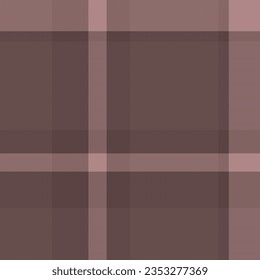 Background check pattern of plaid fabric tartan with a texture vector textile seamless in pastel and red colors.
