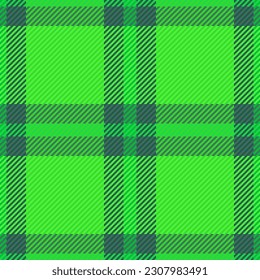Background check pattern. Plaid texture textile. Fabric vector tartan seamless in green and turquoise colors.