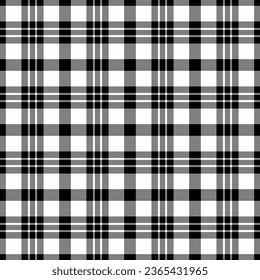 Trato de verificación de fondo de textura sin soldadura con una tela vectorial de trenzado de patrón en colores grises y blancos.