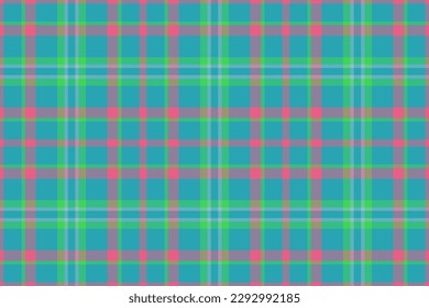 Background check textile. Seamless fabric texture. Pattern tartan plaid vector in red and green colors.