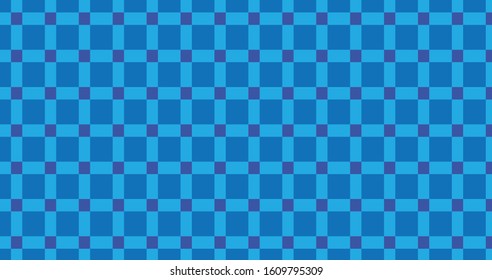 background checkered combination in blue, Pattern square blue, background vector Eps 10