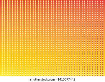 Background checkered in shades of yellow.