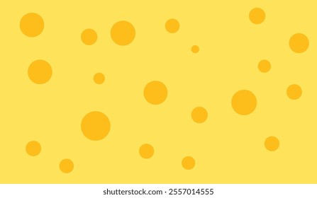 Background cheese hole unique design with blank background