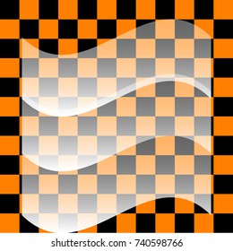 Background chess Board, shadow. Abstraction.