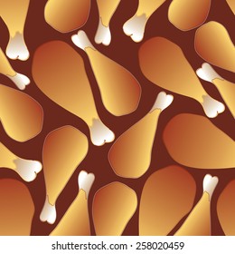 background with chicken legs