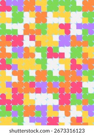 Background Child Colored. Vector Illustration