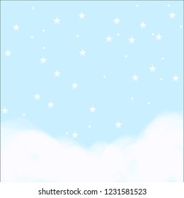 background child sky blue cloud 