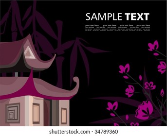 Background in china style
