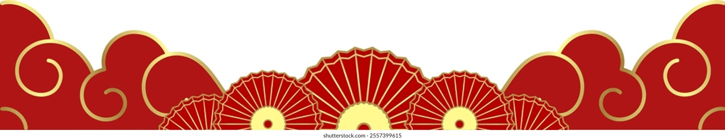 background chinese new year vector traditional ornament pattern