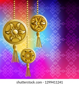 background in the Chinese style 