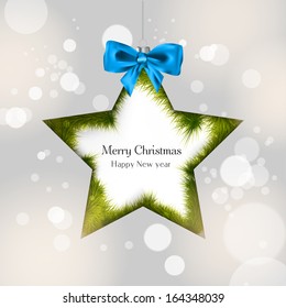 Background with christmas balls
