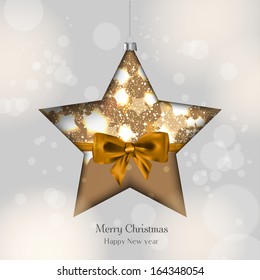 Background with christmas balls