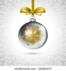 Background with Christmas balls. Eps 10 art
