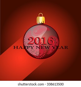 background christmas balls. - Illustration Backgrounds,  Happiness, Holiday, Christmas
