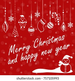 
Background for a christmas card