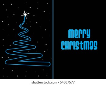 background for christmas day celebration, vector greeting card