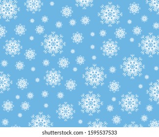 Background Christmas decor white snow