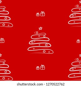 Background with Christmas and gifts