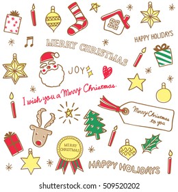 Background Christmas pattern