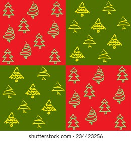 background of christmas tree