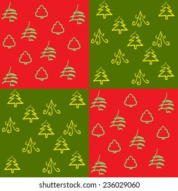 background of christmas tree