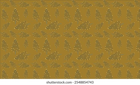 Background Christmas Tree Design - Modern Holiday Style for Gift Wrap, Cards, and Seasonal Party Invitations