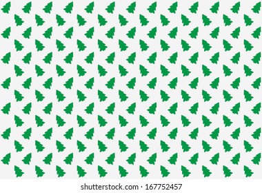 background with Christmas trees