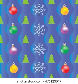 Background for Christmas wrapping paper. The image can be used as a New Year and Christmas postcard, wallpaper for your site and other..