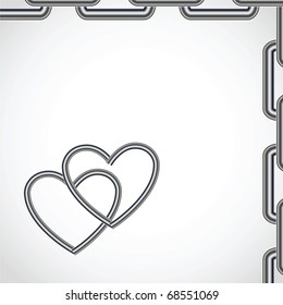 Background with the chrome hearts and chains (eps8)