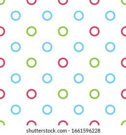 Background circle abstract wallpaper geometric, polka dot pattern, textile fabric texture and banner