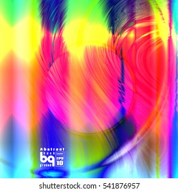 Background circle glitch, Vector illustration space fire. Flash abstract galaxy. Conceptual design.