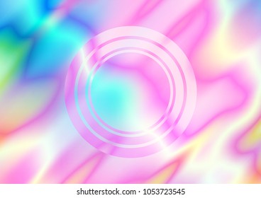 Background circle rainbow. Vector illustration. Multicolor gradient. Abstract design. Geometric texture. 