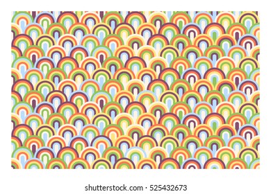 background circle varicolored abstract