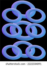 Background with circle vectorial image abstract