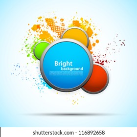 Background with circles