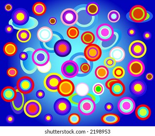 Background with circles