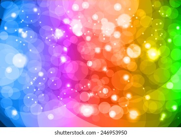 Background with circles