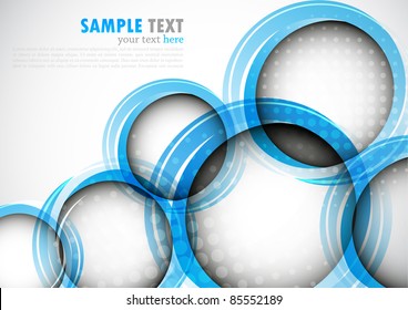 Background with circles