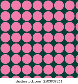 Background with circles design element for web banners posters cards wallpapers. Pattern Pink green color. Vector illustration.