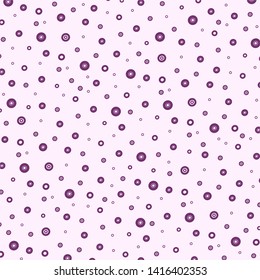 Background from circles of different size and color