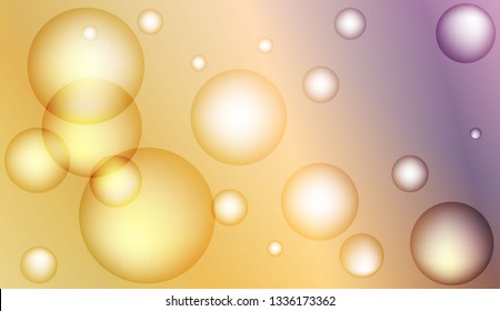 Background with circles, drops. For template cell phone backgrounds. Vector illustration
