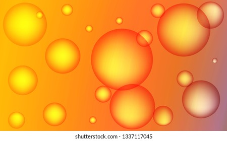 Background with circles, drops. For template cell phone backgrounds. Vector illustration
