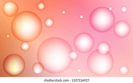 Background with circles, drops. For template cell phone backgrounds. Vector illustration